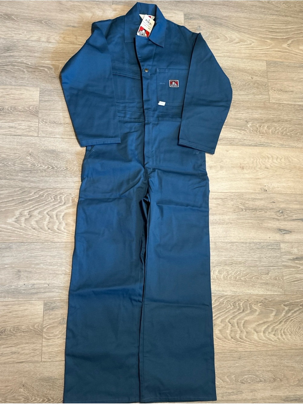 Ben Davis Men Postman Blue One-Piece Coverall